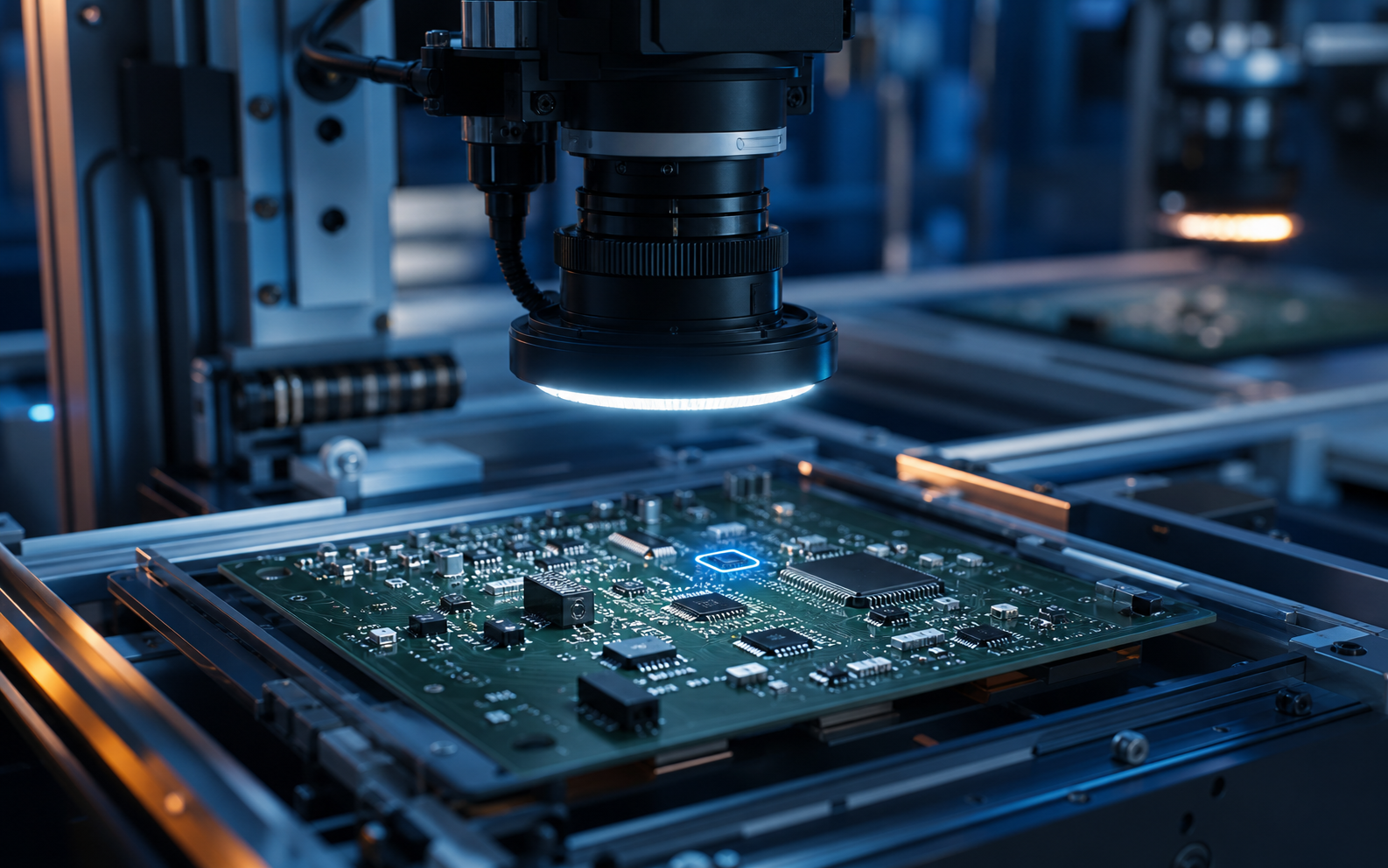 Component inspection on PCB